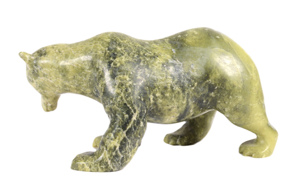 Inuit Bear Carving By Paul Quviq Malliki