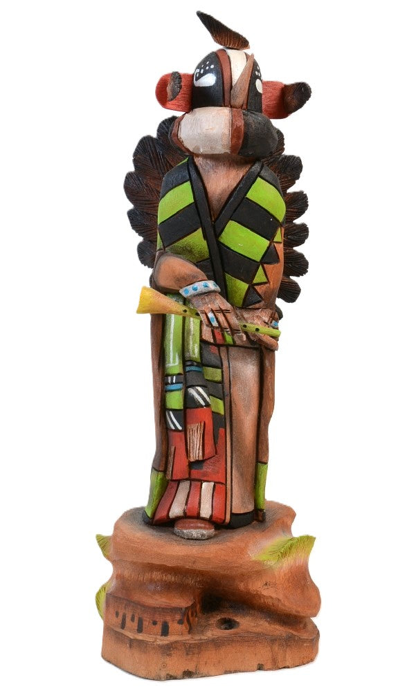 Hopi Kachina Kokopelli Sun Doll By John Poleahla Jr.