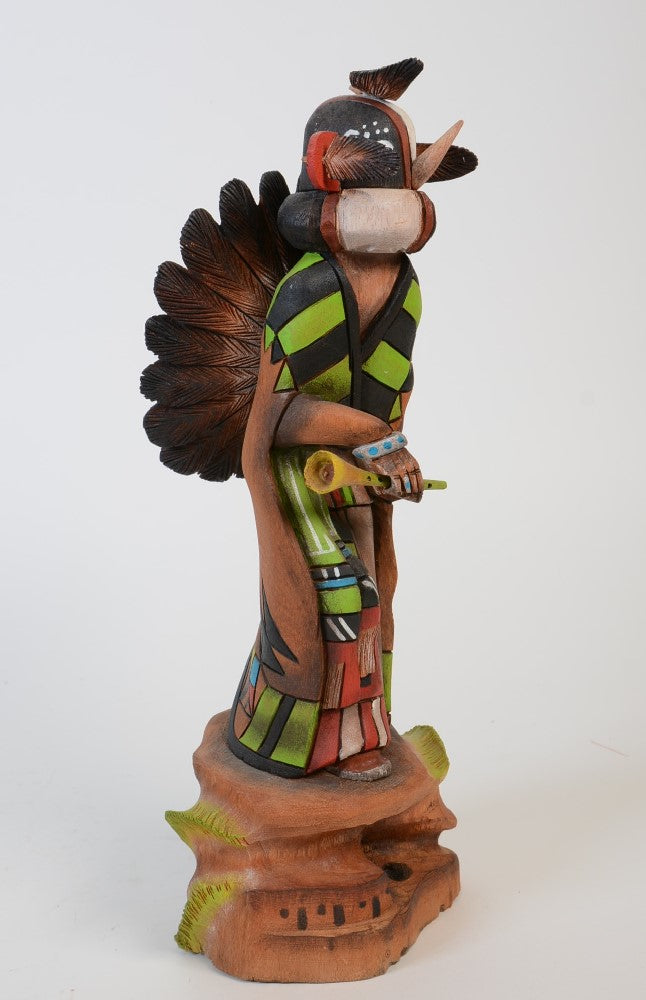 Hopi Kachina Kokopelli Sun Doll By John Poleahla Jr.