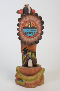 Hopi Kachina Kokopelli Sun Doll By John Poleahla Jr.