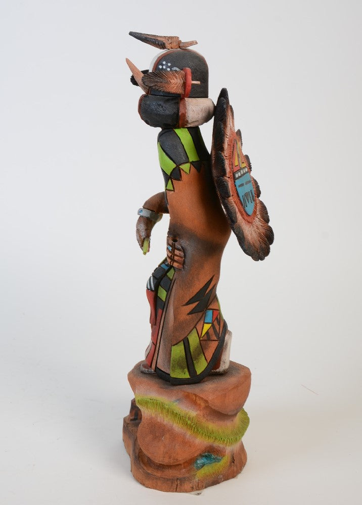 Hopi Kachina Kokopelli Sun Doll By John Poleahla Jr.