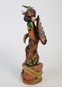 Hopi Kachina Kokopelli Sun Doll By John Poleahla Jr.