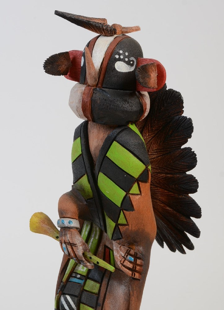 Hopi Kachina Kokopelli Sun Doll By John Poleahla Jr.