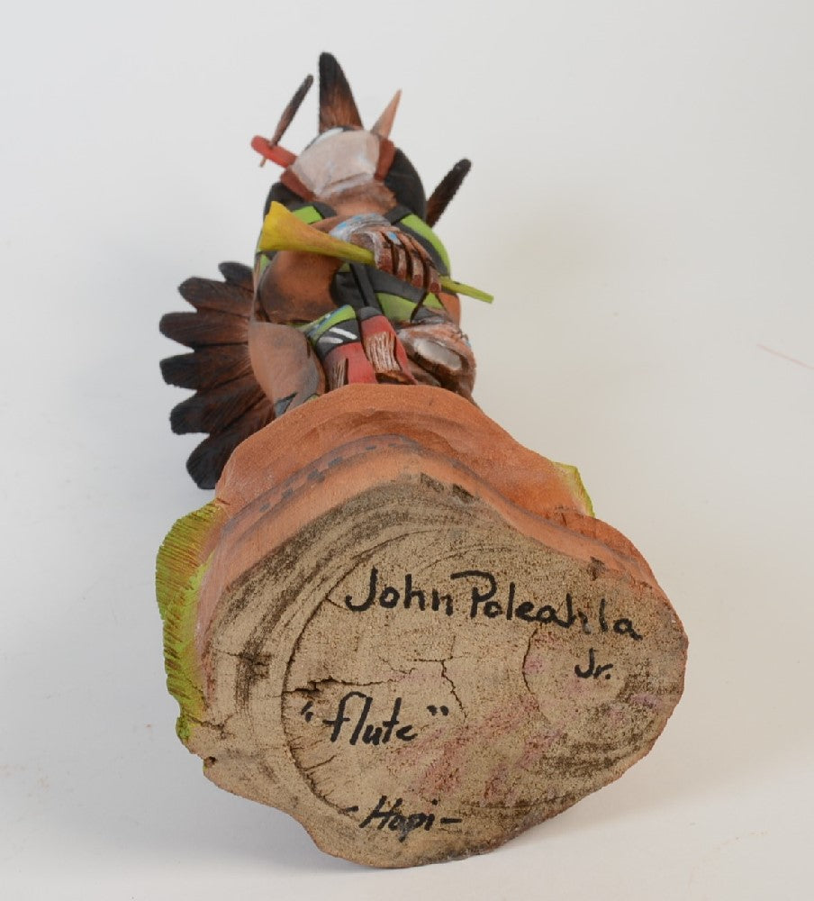 Hopi Kachina Kokopelli Sun Doll By John Poleahla Jr.