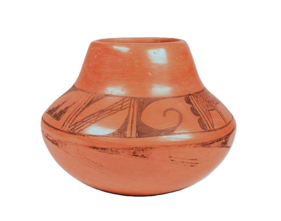 Hopi Pueblo Black on Red Pottery By Irma David