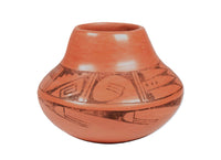 Hopi Pueblo Black on Red Pottery By Irma David