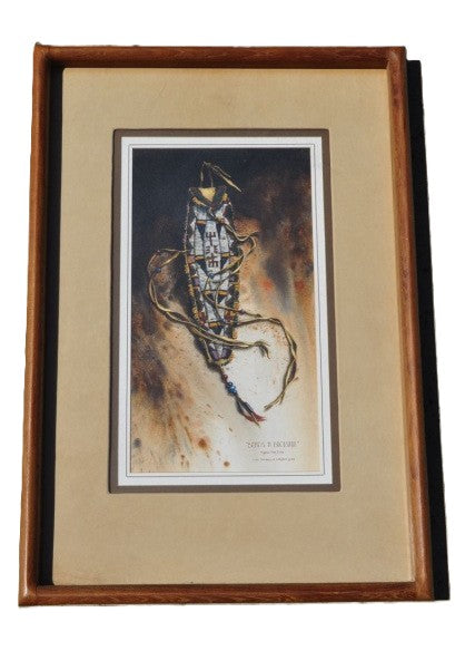 "Beads 'N Buckskin" " Plains Tobacco Bag", Lisa Danielle Lorimer