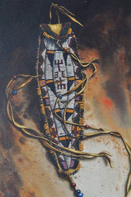 "Beads 'N Buckskin" " Plains Tobacco Bag", Lisa Danielle Lorimer