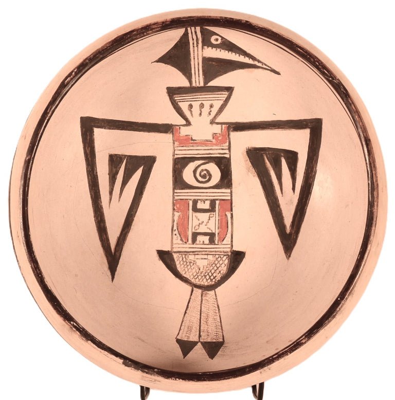 Hopi Pueblo Pottery Bowl By Lena Chio Charlie
