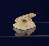Zuni Lizard Fetish on Rock by Maxx Laate