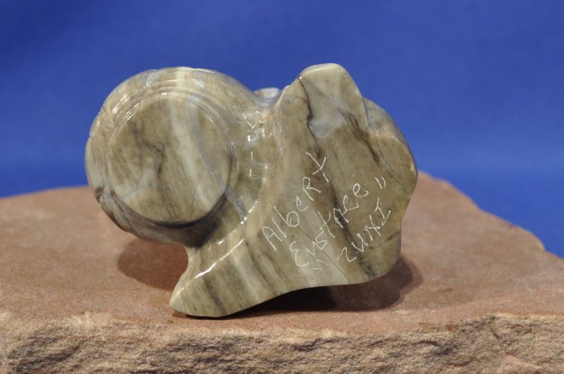 Zuni Fetish by Albert Eustice: Serpentine Priestess