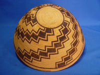 Panamint Indian Basket Bowl, Stair Step motif