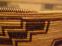 Panamint Indian Basket Bowl, Stair Step motif