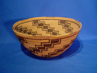 Panamint Indian Basket Bowl, Stair Step motif