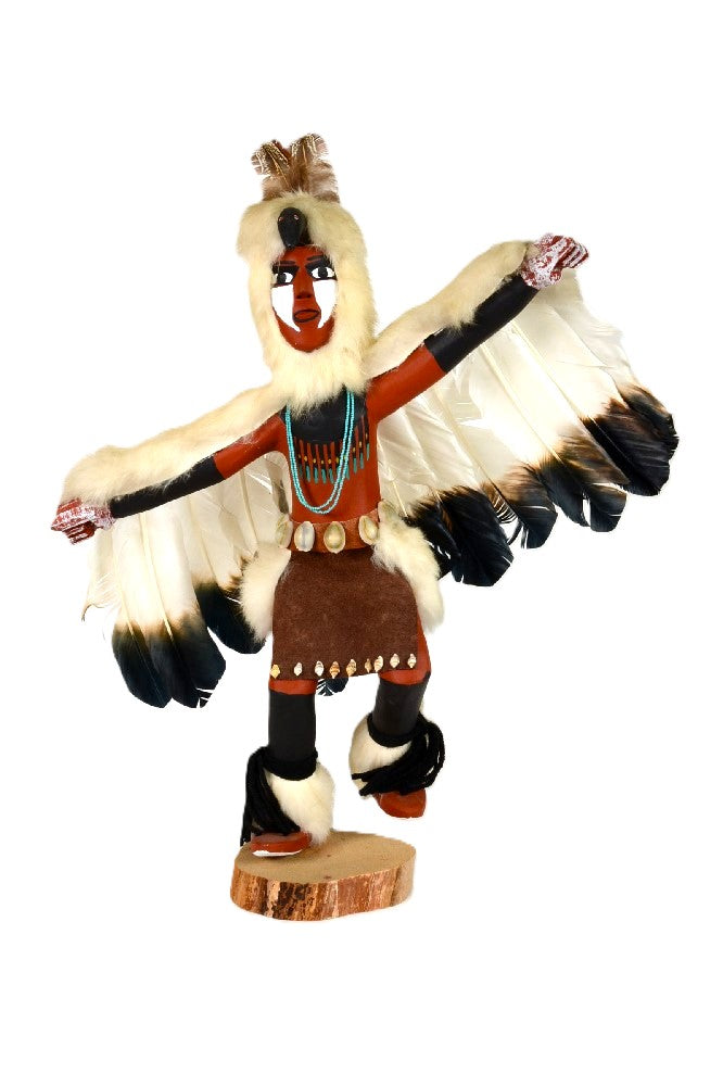 Navajo Kachina Eagle Dancer Doll By I. McB