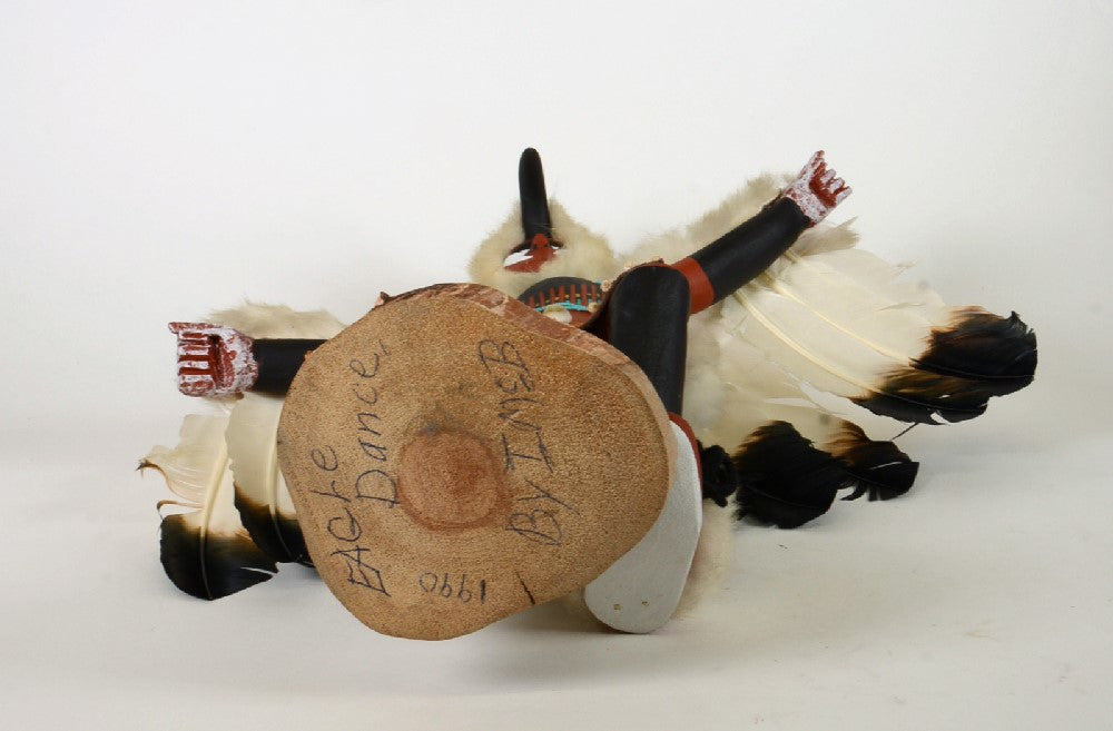 Navajo Kachina Eagle Dancer Doll By I. McB