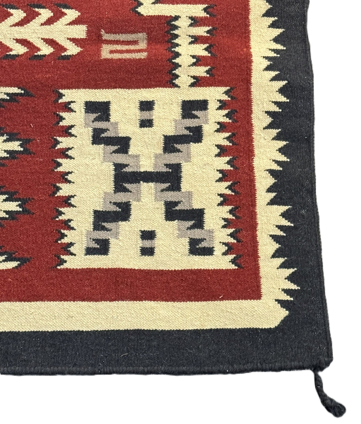 Southwest Area Rug 4.5' x 7' Red Storm