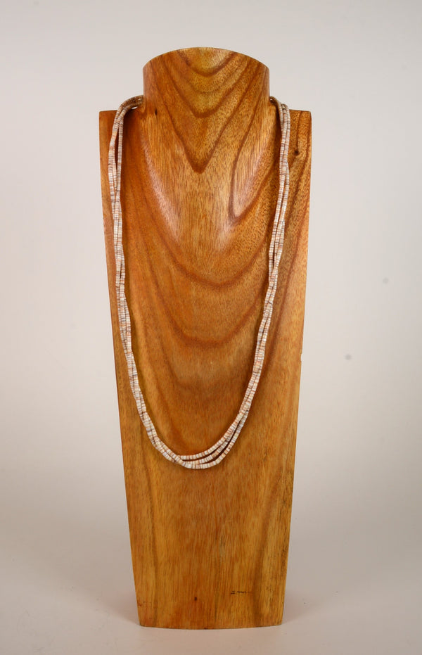 Authentic Santo Domingo Three Strand Heishi Necklace