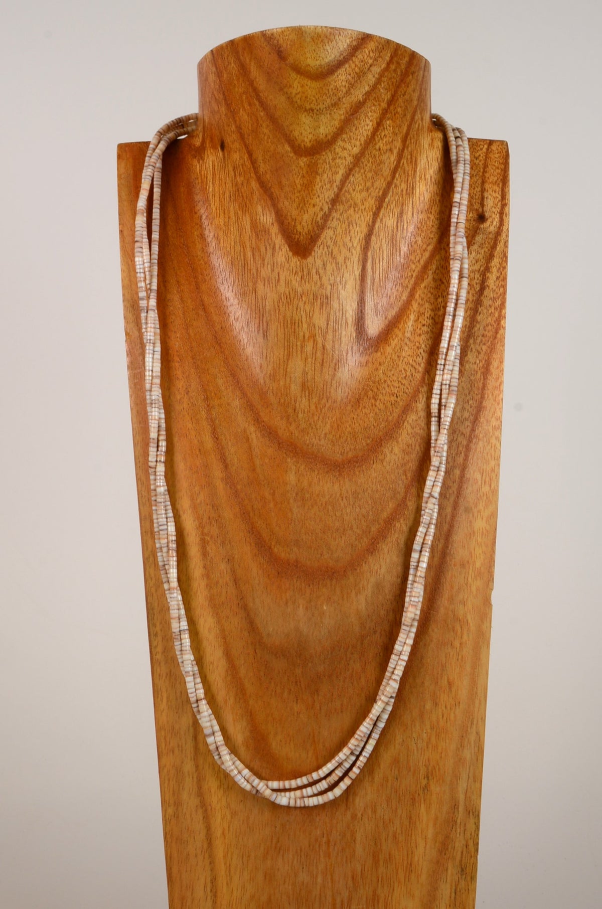 Authentic Santo Domingo Three Strand Heishi Necklace