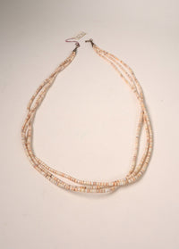 Authentic Santo Domingo Three Strand Heishi Necklace