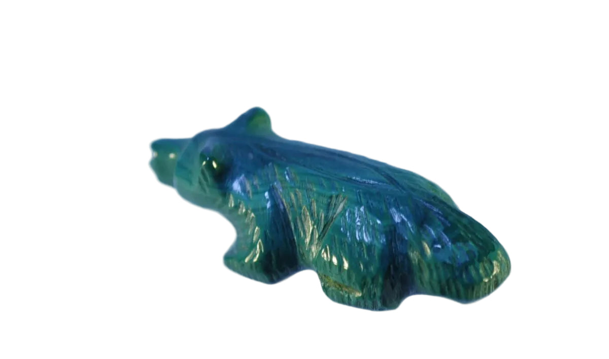 Zuni Malachite Badger Fetish
