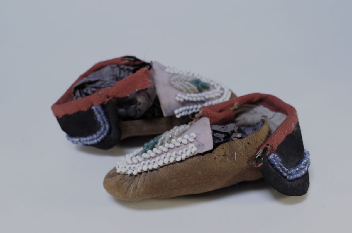 Iroquois Baby Moccasins Pair