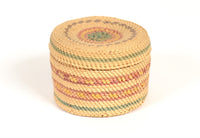 Fine smaller Makah Lidded Basket