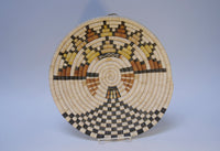 Hopi Coiled Shalako Kachina Coiled Basket
