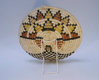 Hopi Coiled Shalako Kachina Coiled Basket