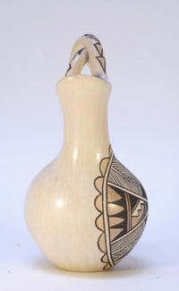 Jemez Pottery: Wedding Jar by Juanita Fragua - Polychrome