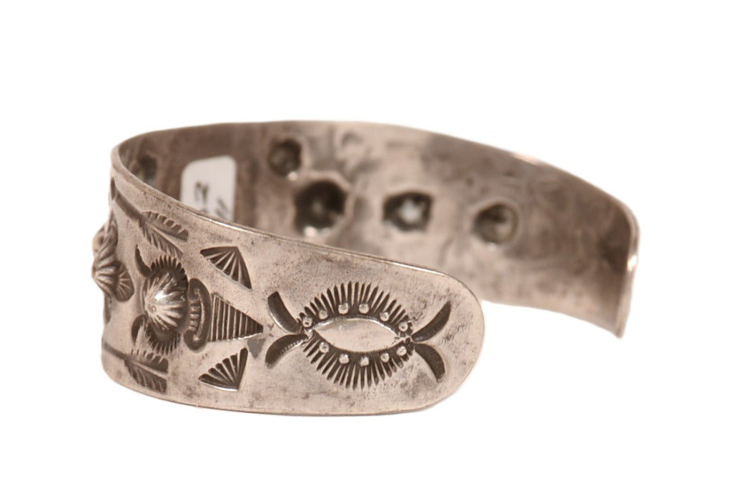Navajo Sterling Silver and Turquoise Bracelet