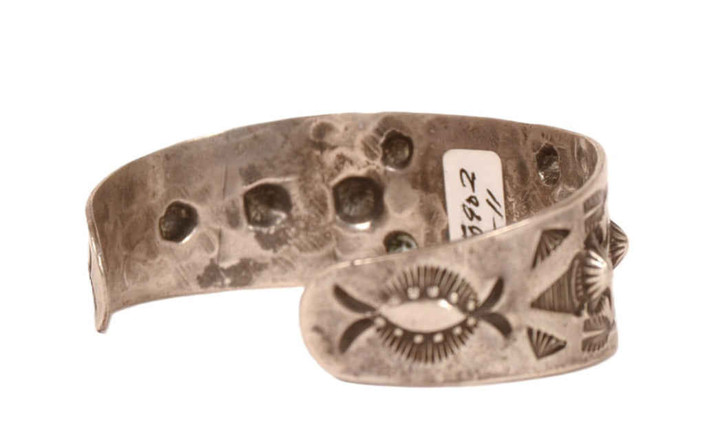 Navajo Sterling Silver and Turquoise Bracelet