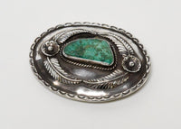Navajo Natural Nevada Turquoise Setting Buckle
