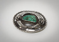 Navajo Natural Nevada Turquoise Setting Buckle