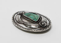 Navajo Natural Nevada Turquoise Setting Buckle