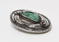 Navajo Natural Nevada Turquoise Setting Buckle
