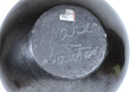 San Ildefonso Pueblo Black on Black Pottery By Marie + Santana