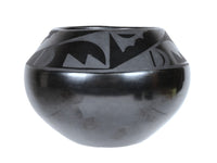 San Ildefonso Pueblo Black on Black Pottery By Marie + Santana