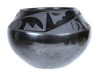 San Ildefonso Pueblo Black on Black Pottery By Marie + Santana