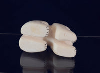 Zuni Alabaster Bear Fetish Carving by Rickson Kallestewa