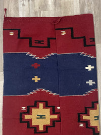 Southwest Area Rug / Blanket; 4' x 6'