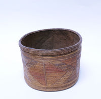 Antique Tlingit Indian Oval Basket