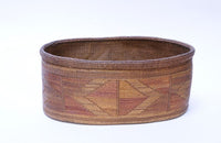 Antique Tlingit Indian Oval Basket