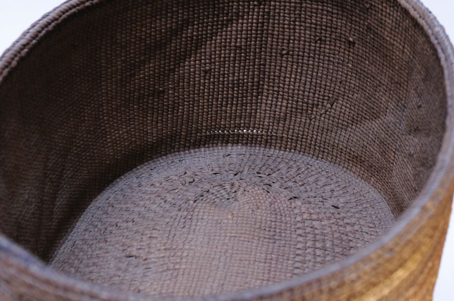 Antique Tlingit Indian Oval Basket