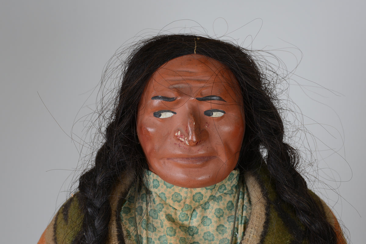 Pair of  Large 20" Skookum Dolls
