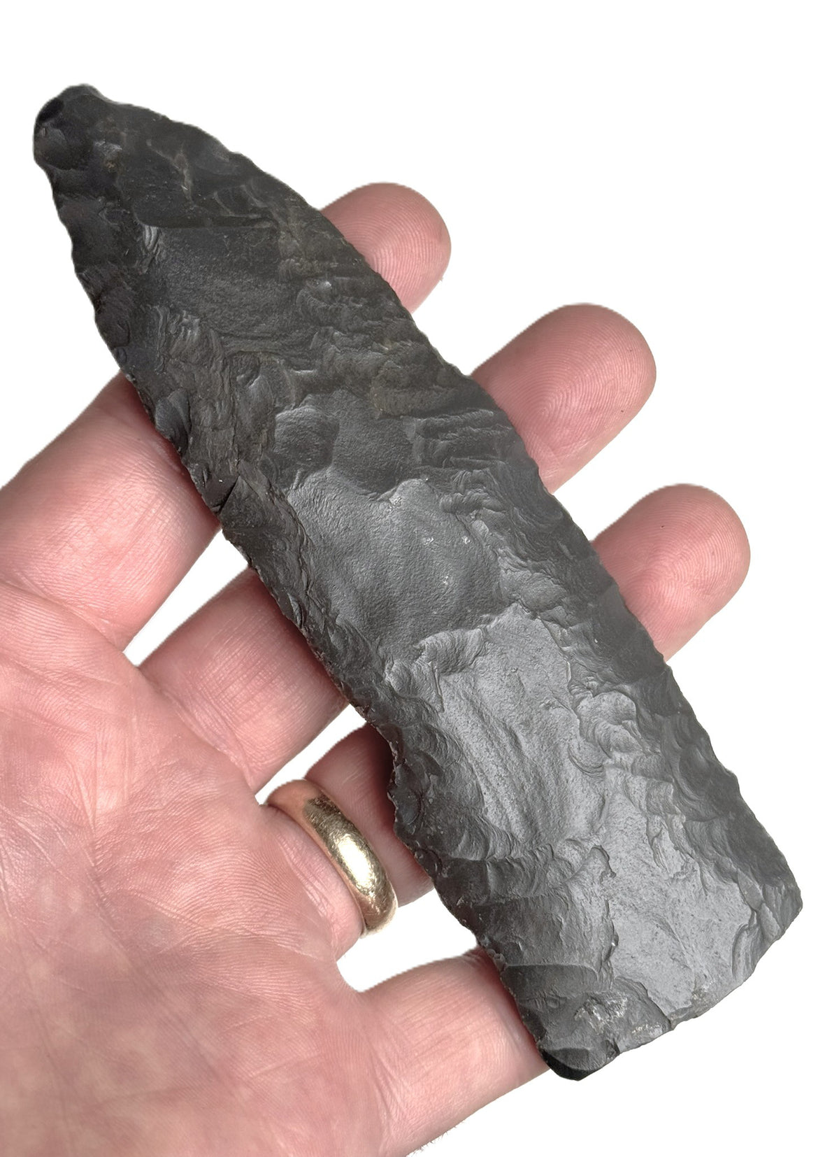North West Coast Fine Obsidian Stone Blade