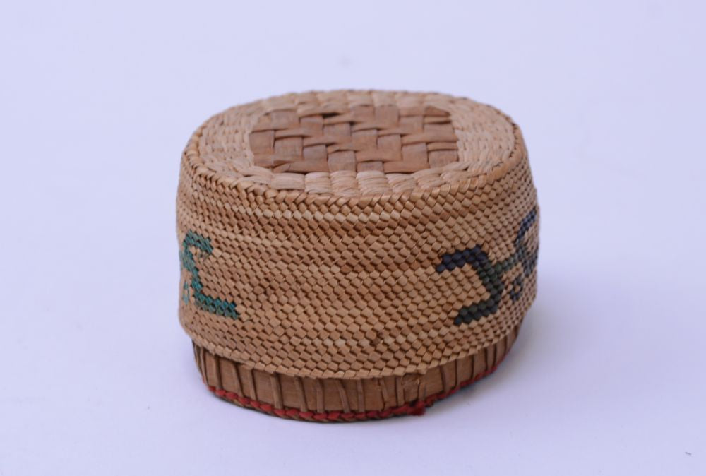 Antique Makah Basket - No lid