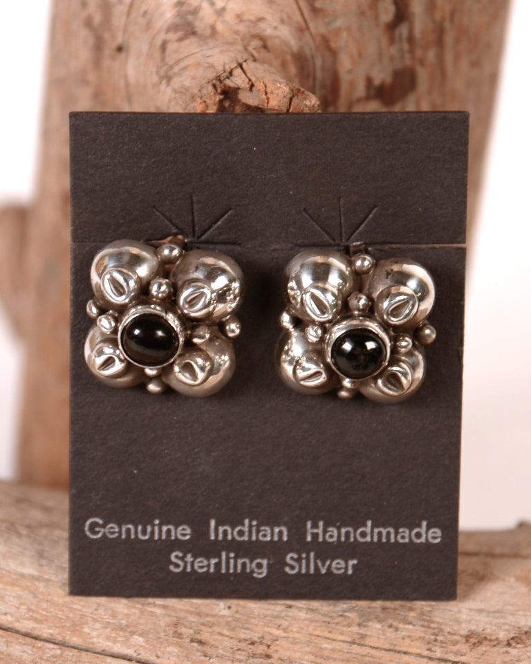 Taxco Mexican Silver Earrings