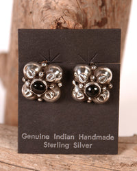 Taxco Mexican Silver Earrings