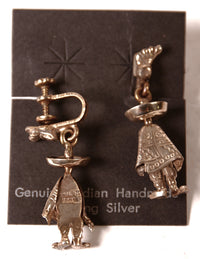 Taxco Mexican Silver Earrings